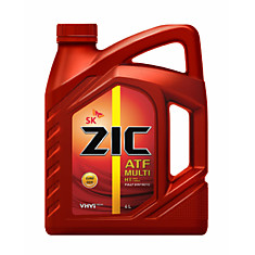Жидкость трансмиссионная ZIC ATF  Multi HT    4л  (универсальная, повыш. вязкости с Европейкими до