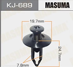 Покер  пластм.крепежный  "Masuma"   689-KJ