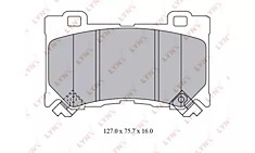 Колодки D1060-JL00A BD5742 AV4502 NISSAN