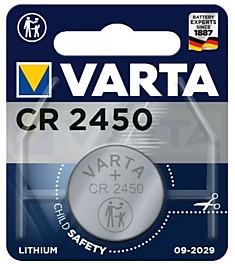 Батарейка "VARTA" для Сигнал.,  CR 2450