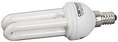 Энергосберегающая лампа СВЕТОЗАР "Стержень - 2U", цоколь E14(миньон), теплый белый свет (2700 К), 8