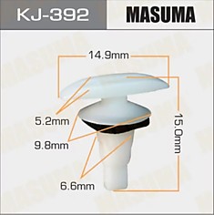 Покер  пластм.крепежный  "Masuma"   392-KJ