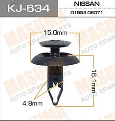 Покер  пластм.крепежный  "Masuma"   634-KJ