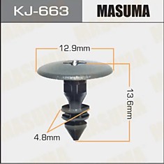 Покер  пластм.крепежный  "Masuma"   663-KJ