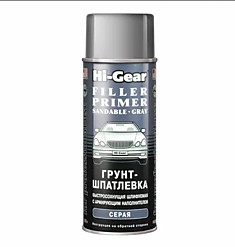 Грунт-шпатлевка "Hi-Gear" Серая,  аэроз.311g