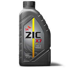 Масло мот. ZIC X7 LS 10w30 SN/SM/CF, ACEA C3 1л (бензин, синтетика)