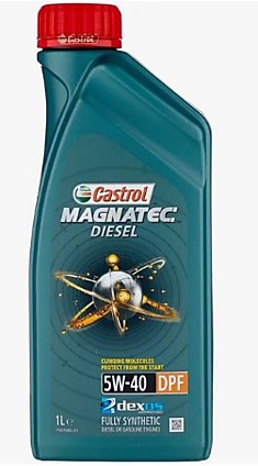 Масло моторное Castrol Magnatec  Diesel 5w40 DF  1л  /дизель синтетика/API SN/CF