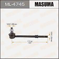 Линк 54618-58Y10, 56618-58Y20, 56618-58Y21, 56618-58Y60 "Masuma"   rear P11, B13, N14, R10