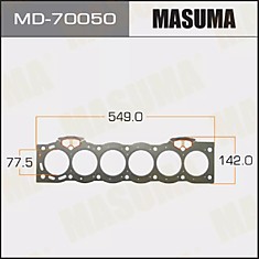 Прокладка 11115-70050 1G-FE  Голов.блока