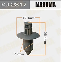 Покер  пластм.крепежный  "Masuma"   2317-KJ  (уп.50шт)