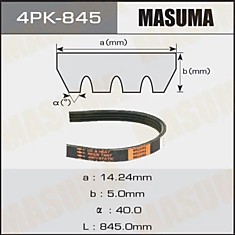 Ремень приводной 4PK-845"Masuma"