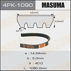 Ремень приводной 4PK1090 Masuma