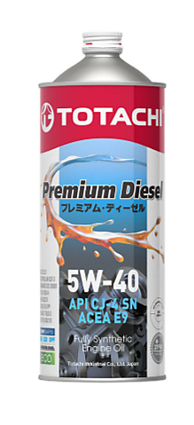 Масло TOTACHI Premium Diesel CJ-4/SM Синтетика 5W-40 1 л