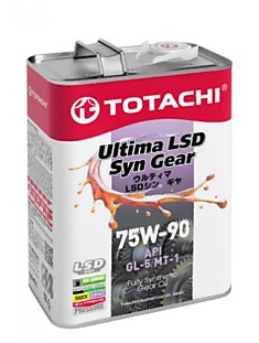 Масло TOTACHI Ultima LSD Syn-Gear 75W-90 GL-5  4л