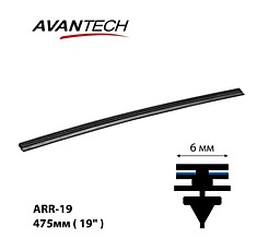 Лента стеклоочистителя 475мм ( 19'' )