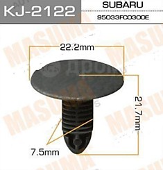 Покер  пластм.крепежный  "Masuma"   2122-KJ  (уп.50шт)  салонная черная