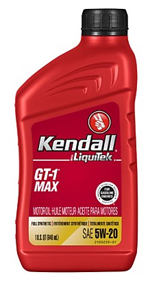 Синтетическое масло Kendall GT-1 MAX  5W20 SN