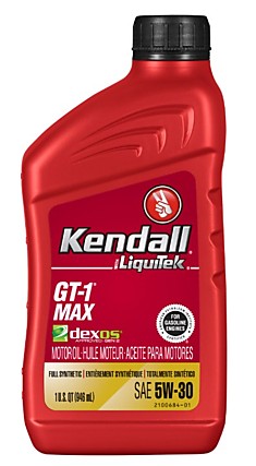 Синтетическое масло Kendall GT-1 MAX  5W30 SN+ 1л