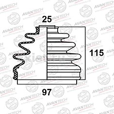 Пыльник FB-2170 72-439
