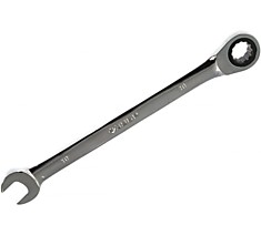 ключ комбинир трещоточный  10 мм, ЗУБР