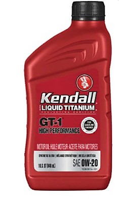Полусинтетическое масло Kendall GT-1 0W20 SN