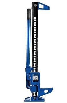 Домкрат ЗУБР "Хай-джек" реечный, механический, 3т, 125-1330мм