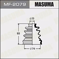 Пыльник FB-2079 "Masuma" MF-2079 (39741-70A26) SB73