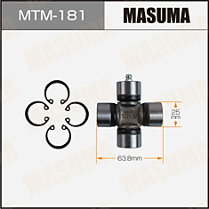 Крестовина GUM81 (MA126433,MB000390,MD000392,MR196837)  24*62
