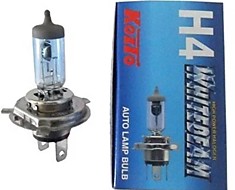 Галогеная лампа H4 12V 60/55W  T16 (ярко белый)