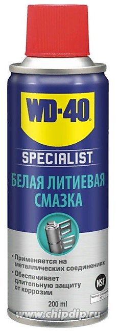 WD-40 SPECIALIST 400 мл Белая литиевая смазка