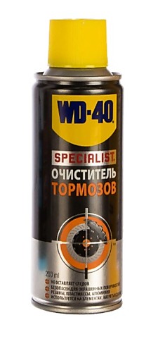 WD-40 Specialist  Очиститель тормозов, "Секрет в ТРУБОЧКЕ", аэроз.200мл